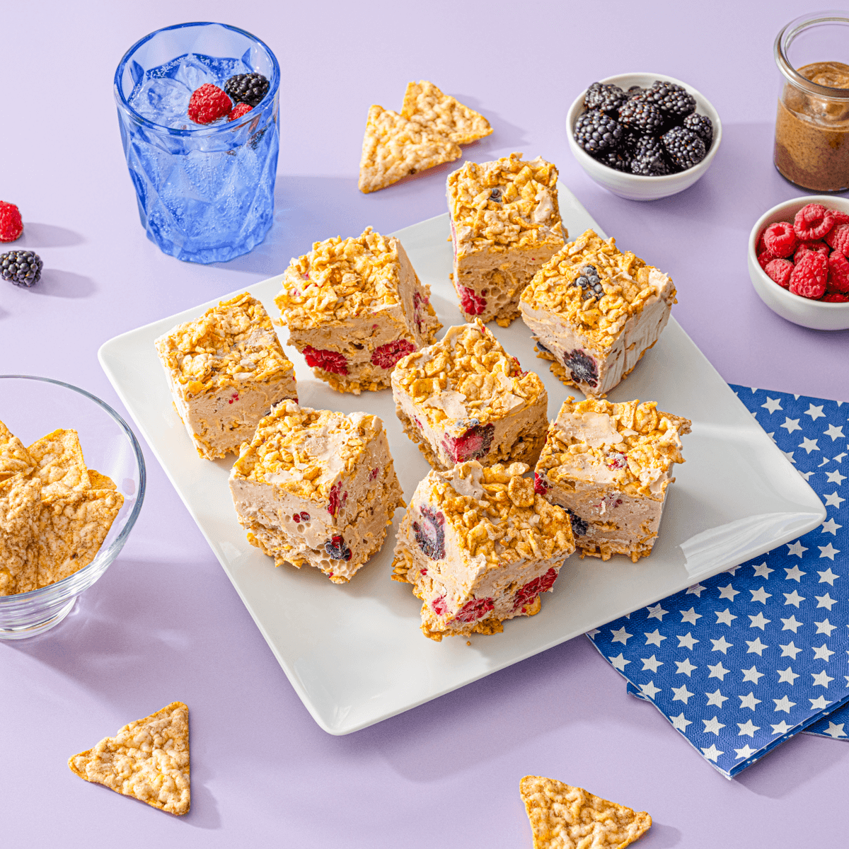 POPCORNERS® Berry Blast Frozen Yogurt Bars | FLVR