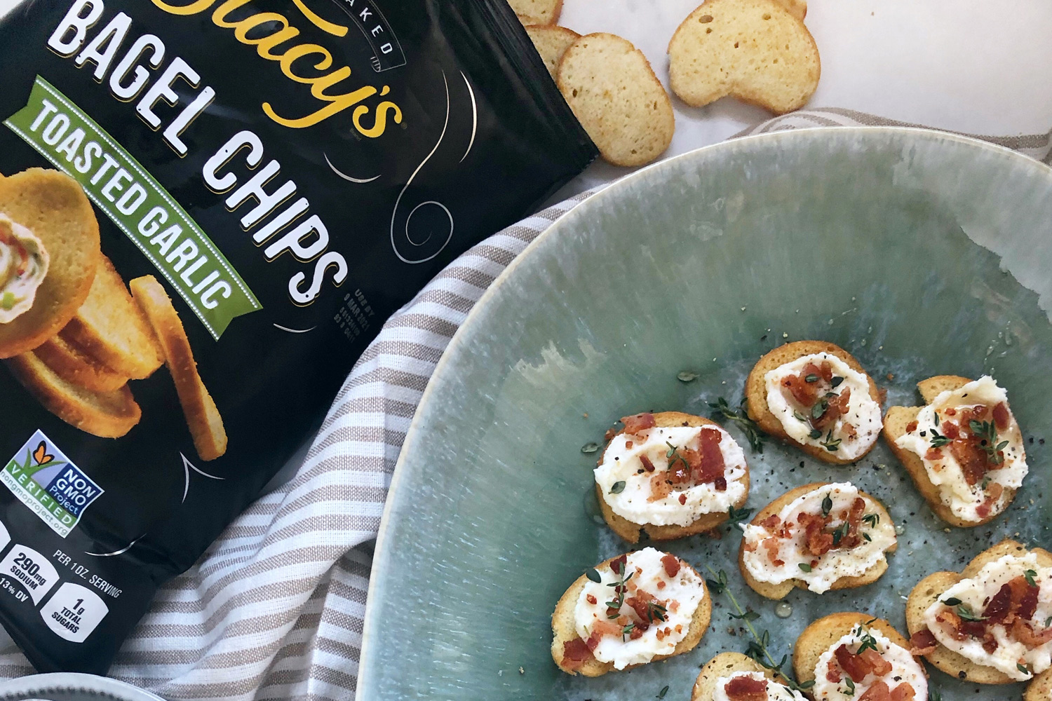 Bacon, Honey and Ricotta Crostini | FLVR