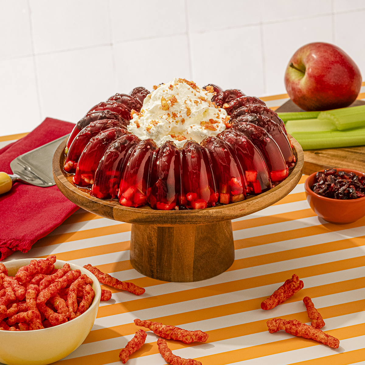 CHEETOS® FLAMIN HOT® Cherry Jelly Salad | FLVR