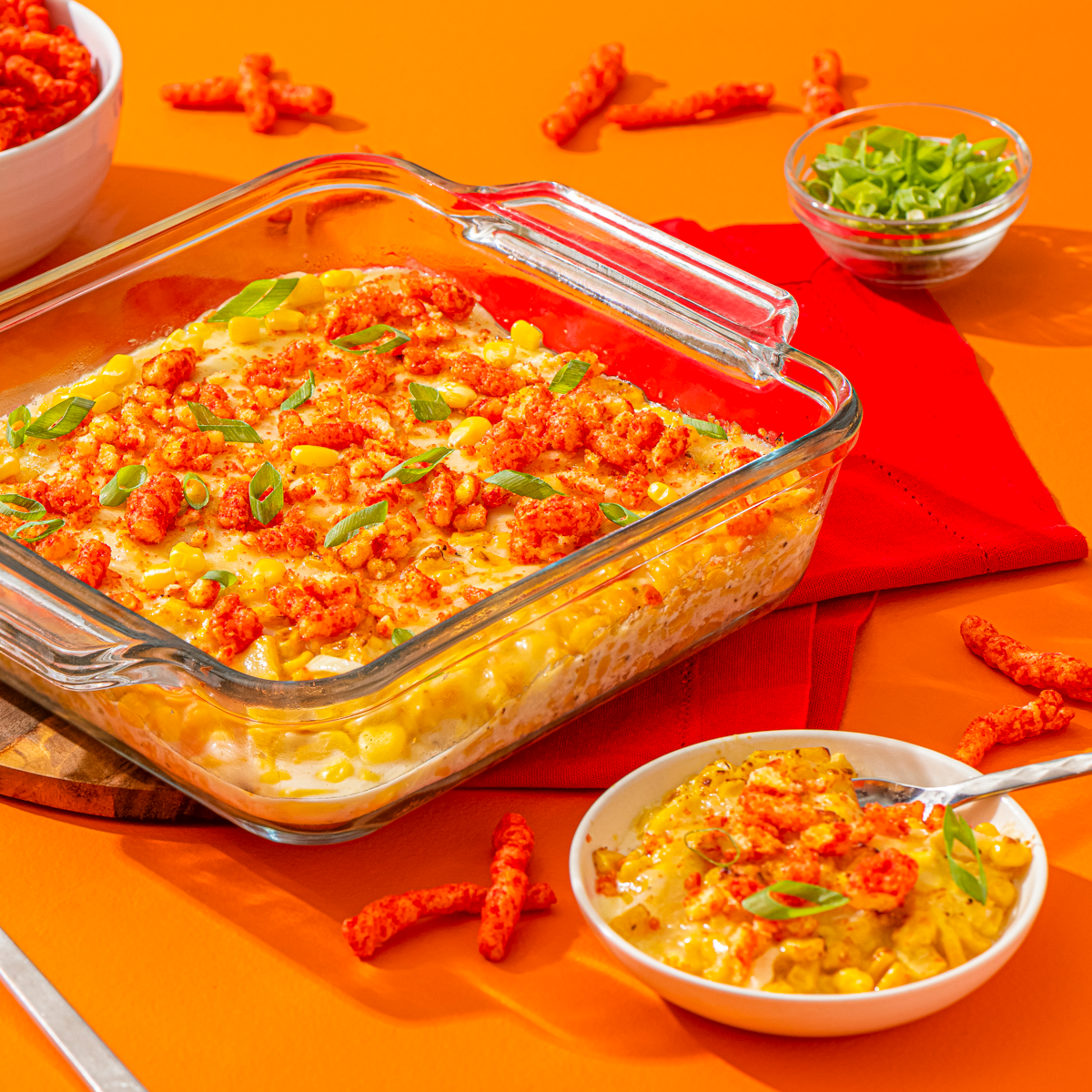 CHEETOS® FLAMIN HOT® Corn Cheese | FLVR
