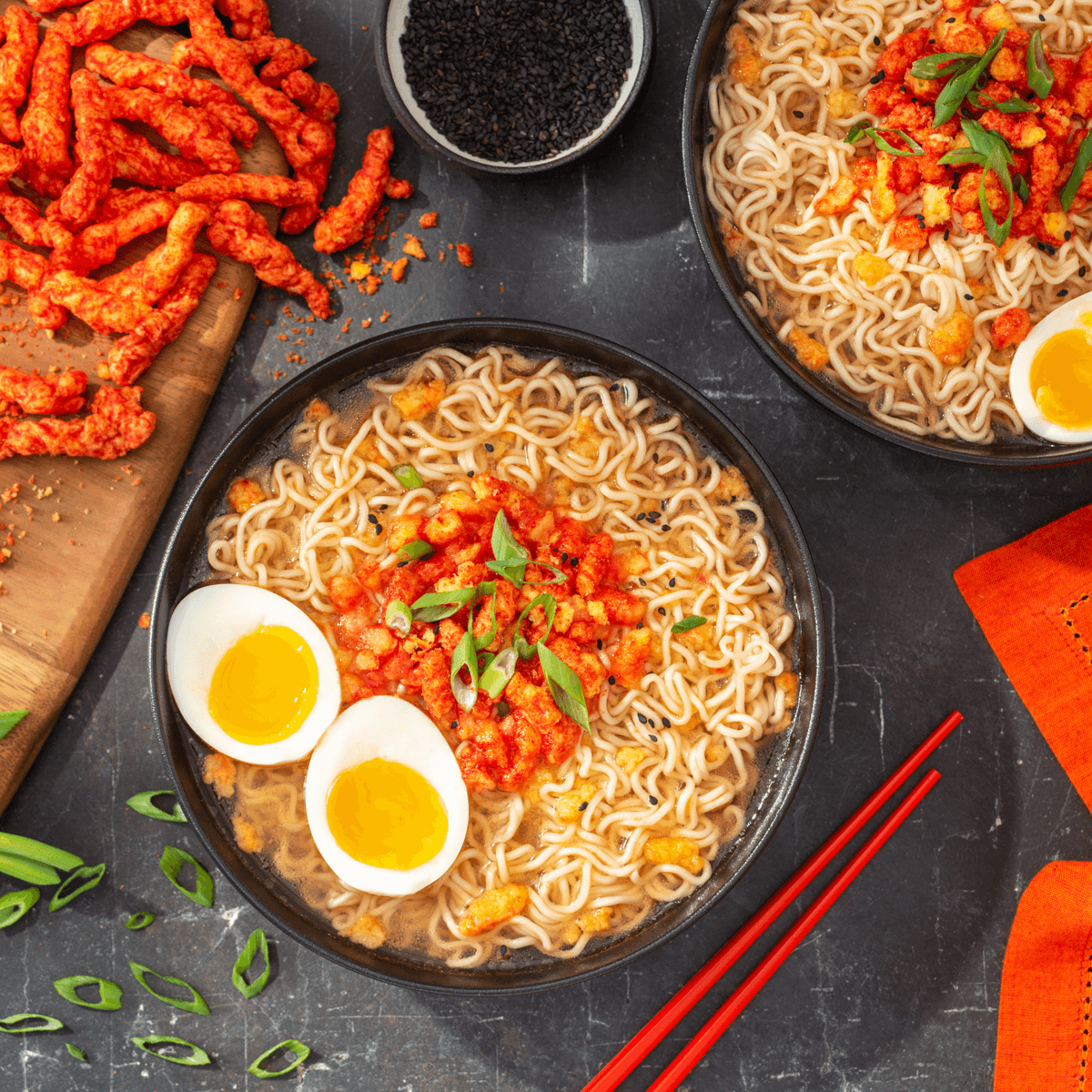 CHEETOS® FLAMIN HOT® Microwave Ramen Noodles | FLVR
