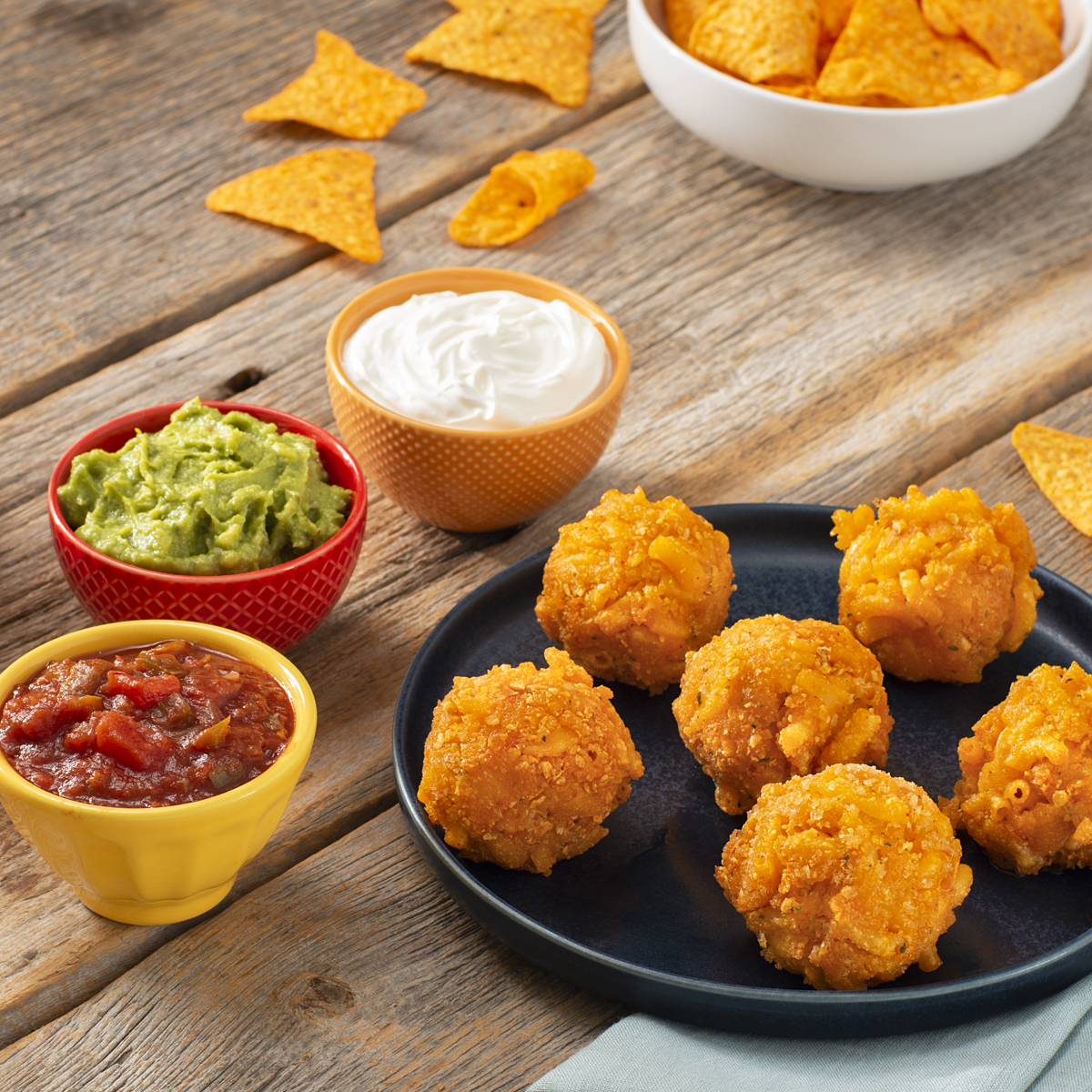DORITOS® Mac and Cheese Balls | FLVR