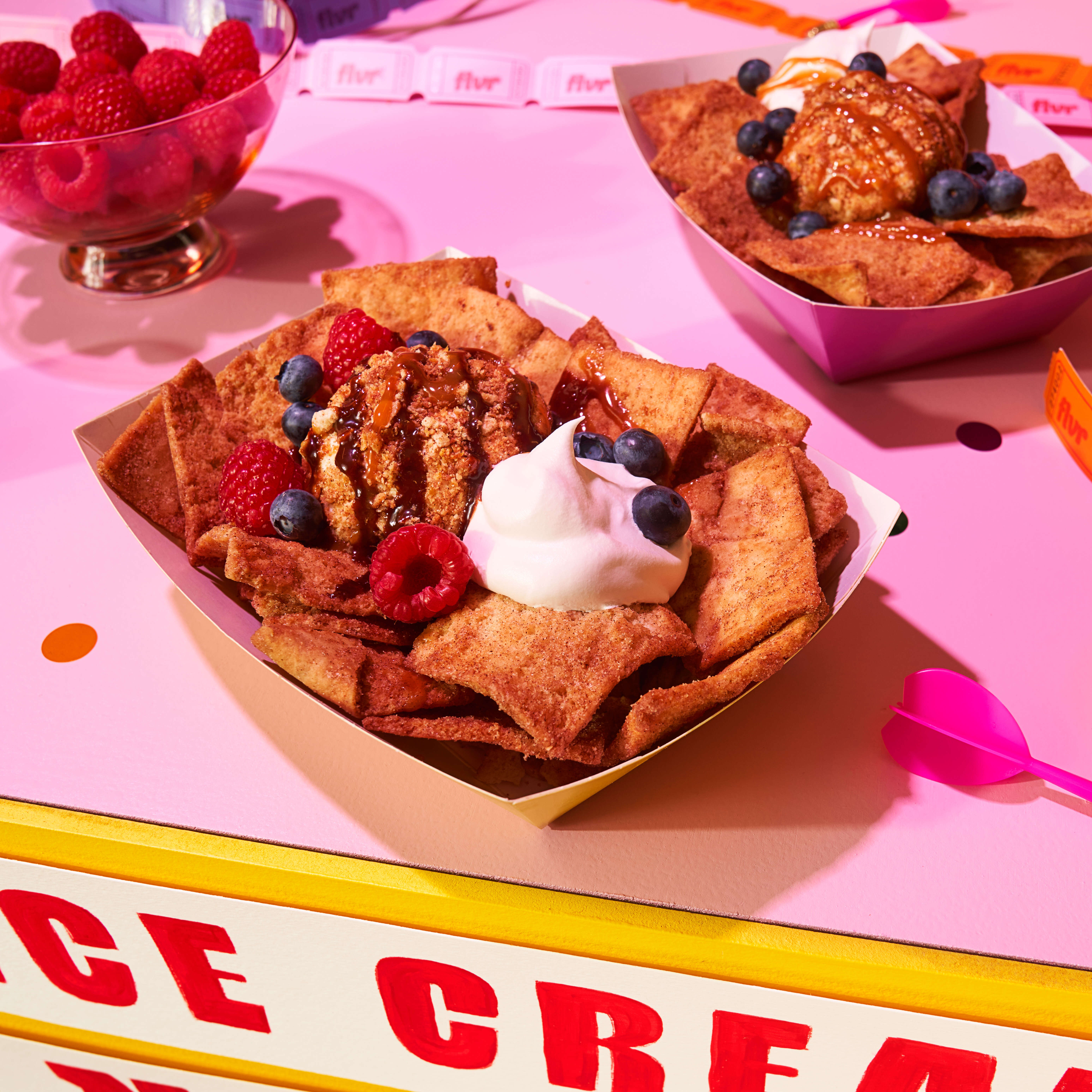 Stacy’s® “Fried” Ice Cream Nachos | FLVR