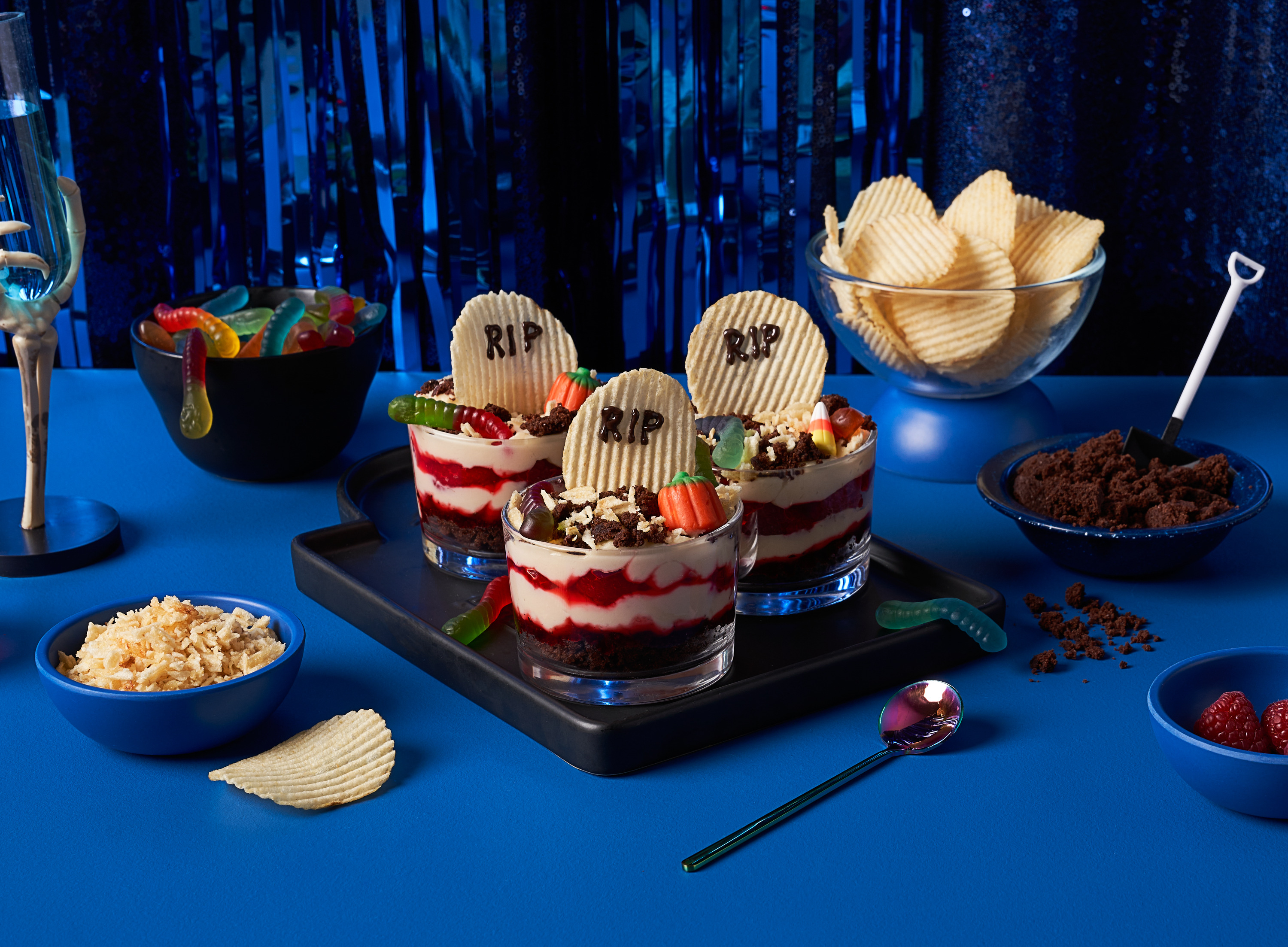 RUFFLES® Layered Graveyard Cups | FLVR