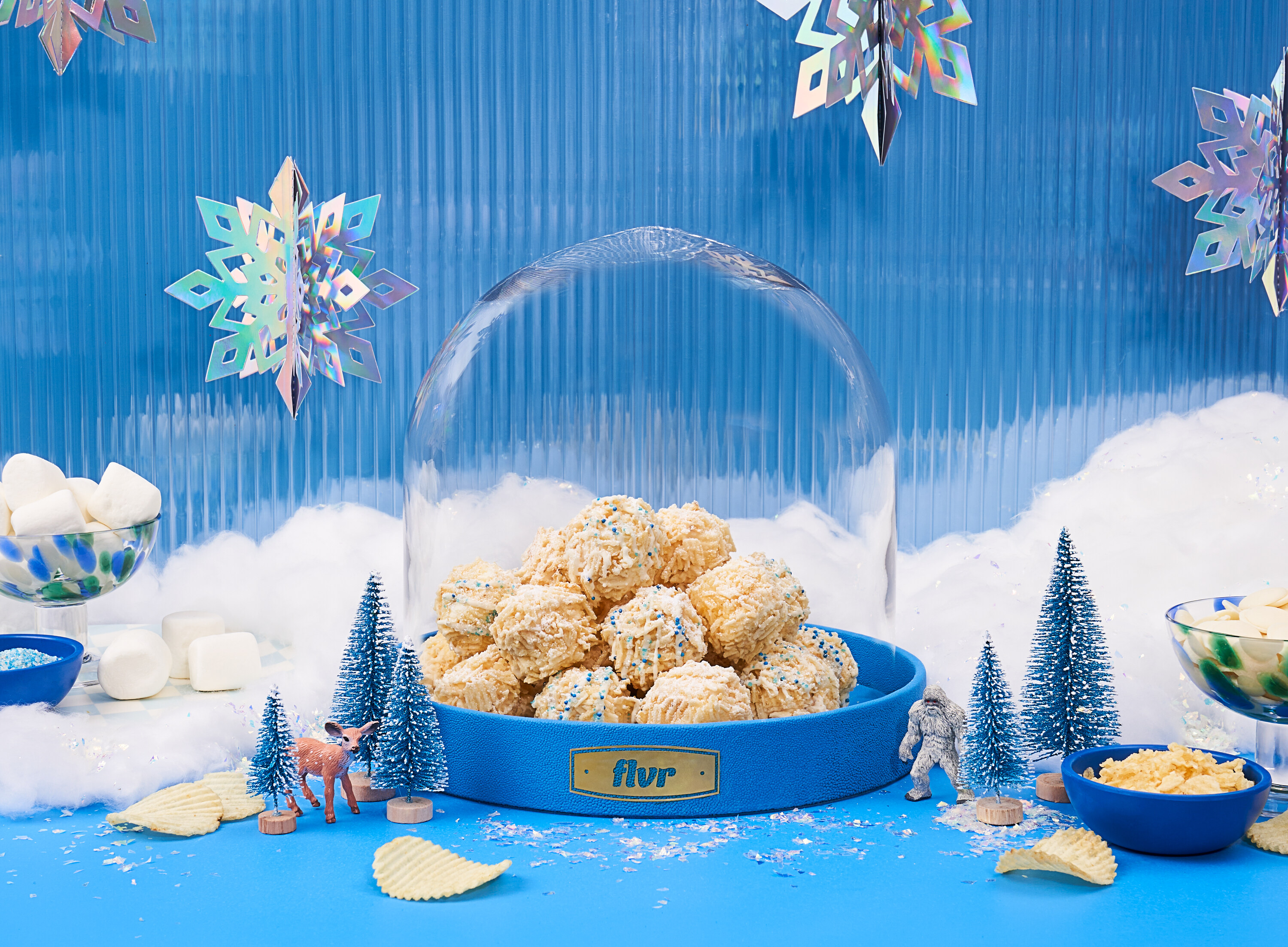 RUFFLES® Ridged Snowballs | FLVR