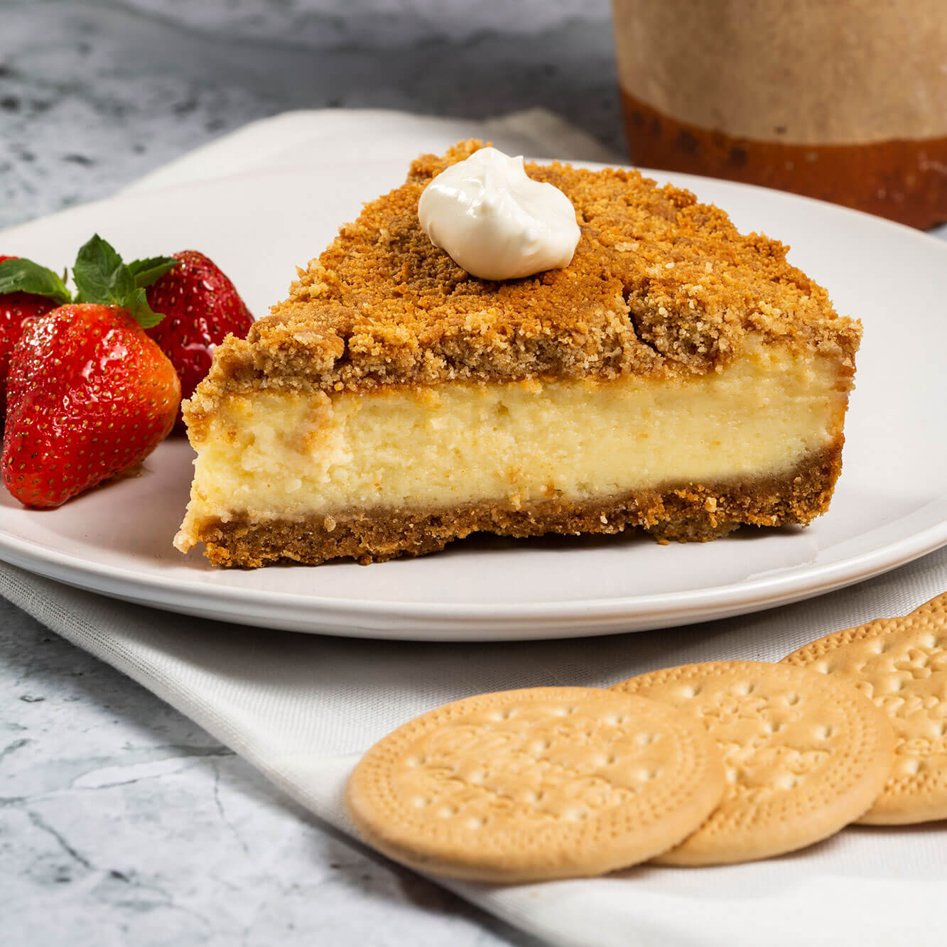 Marias Double Crust Cheesecake | FLVR