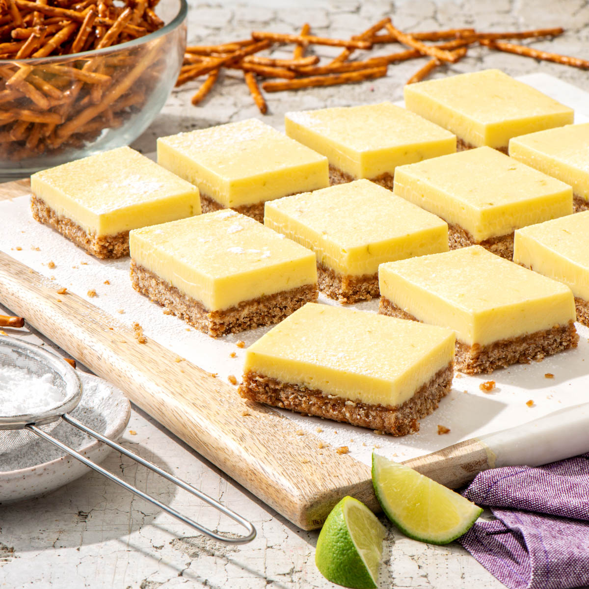 ROLD GOLD® Key Lime Pie Bars | FLVR