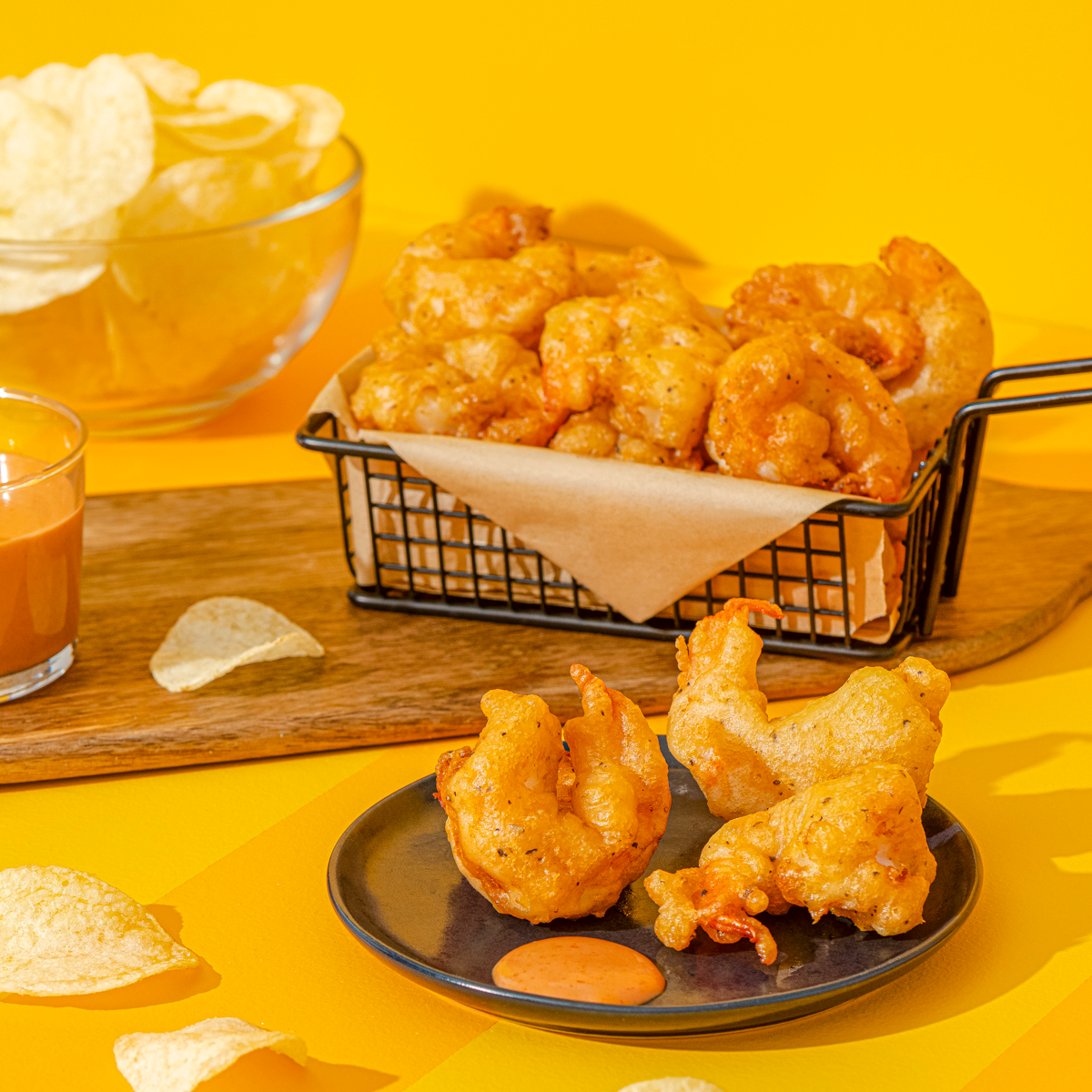 LAYS® Easy Beer-Battered Shrimp | FLVR