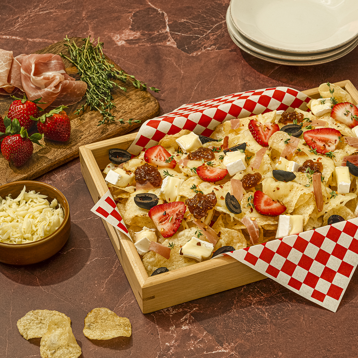 Miss Vickies® Charcuterie Chips with Brie and Prosciutto | FLVR