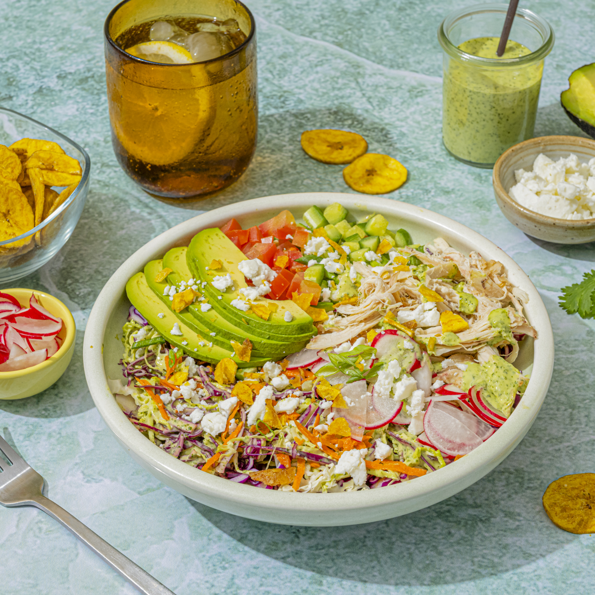 NatuChips® Chicken Taco Salad Bowl | FLVR