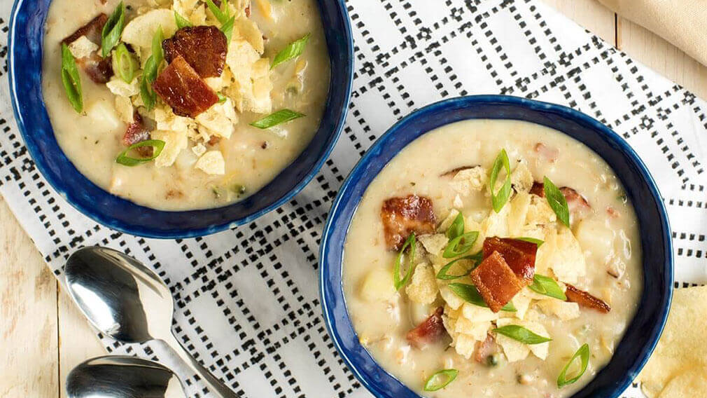 New England Style Clam Chowder | FLVR