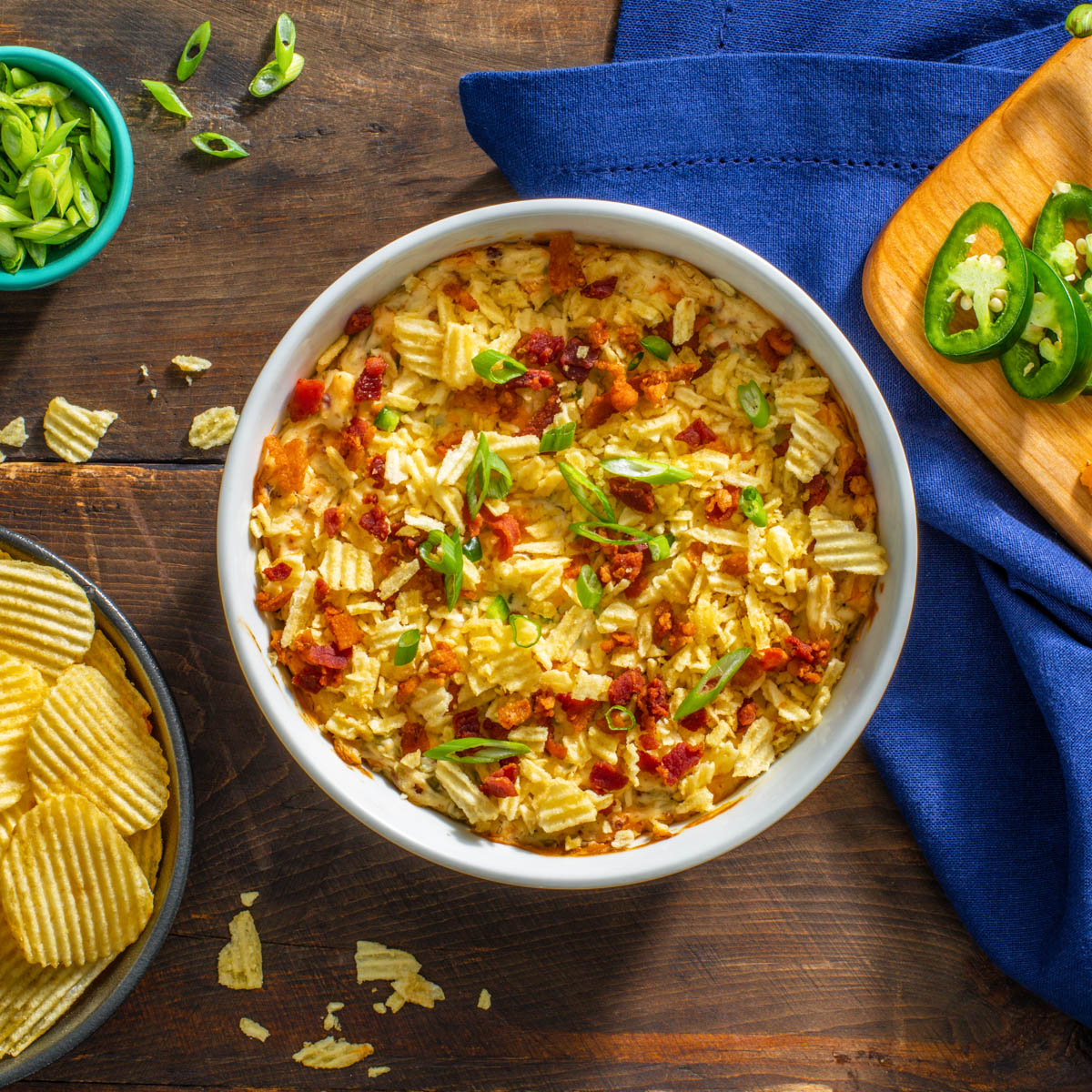 RUFFLES® Baked Potato Dip | FLVR