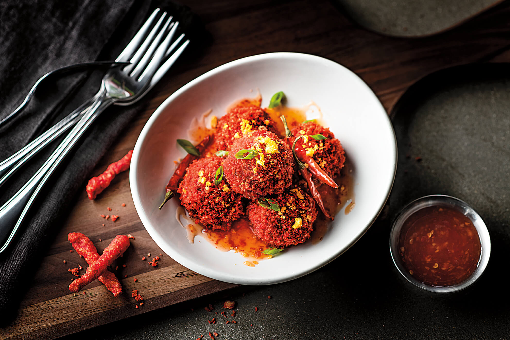 CHEETOS® Sweet N Spicy Chili Meatballs | FLVR