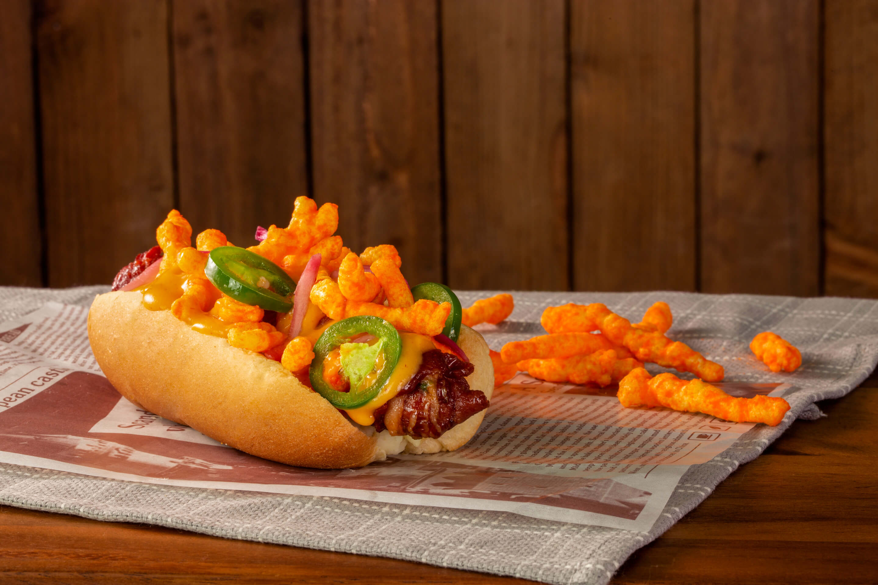 CHEETOS® Cheddar Jalapeño Hot Dog | FLVR