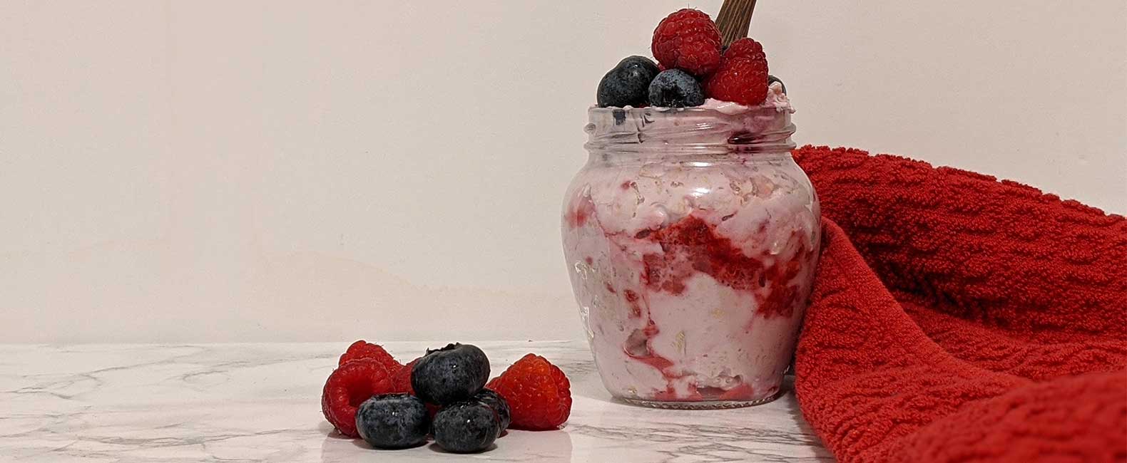 Berry-licious Overnight Oats | FLVR