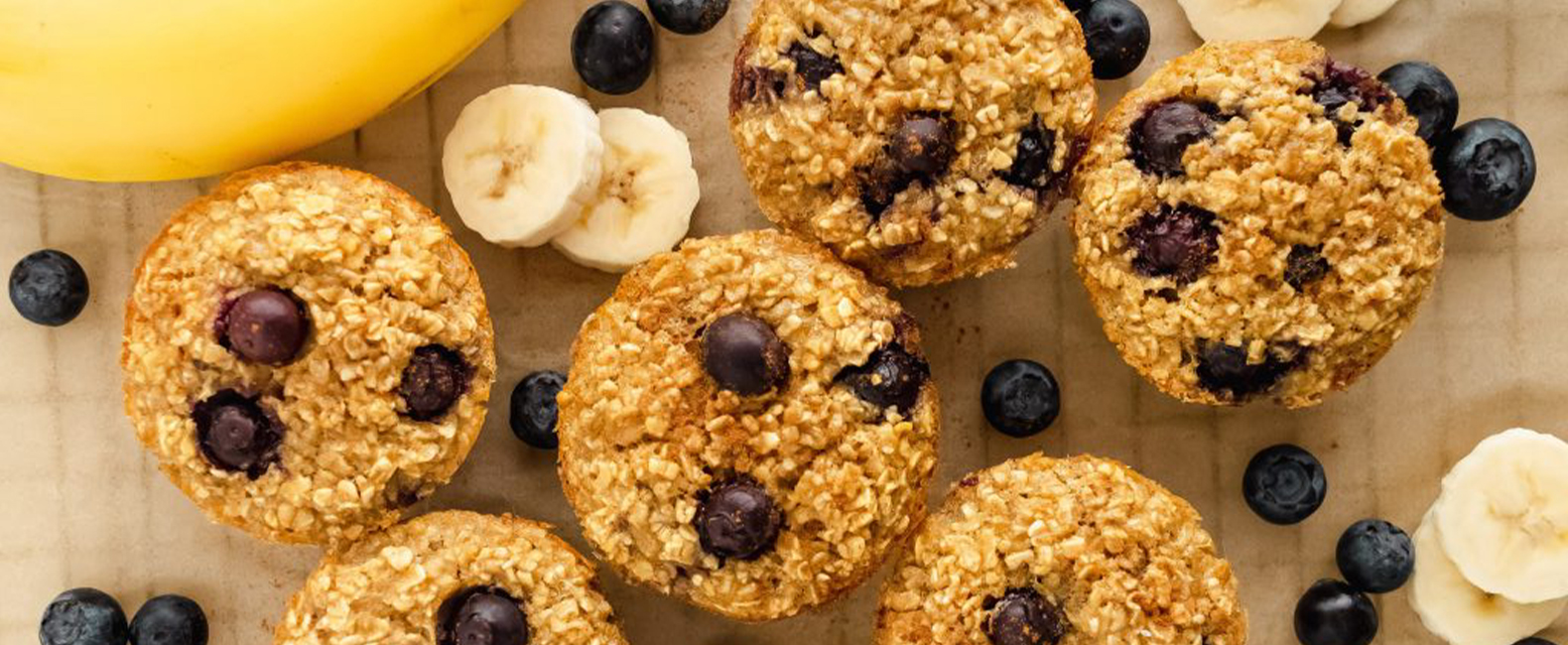 Gluten Free Blueberry Banana Muffin | FLVR