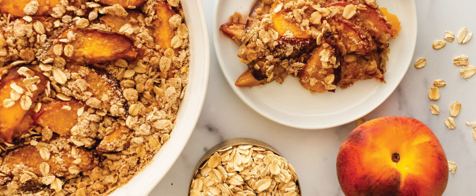 Peachy Oat Crisp | FLVR